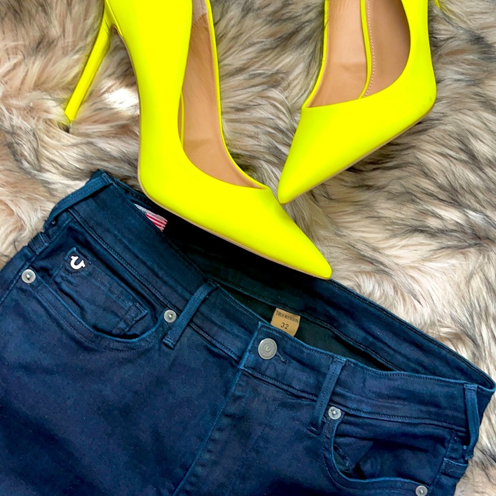 Halle Dark-Wash Skinny Jeans